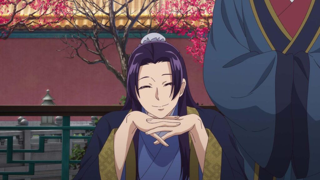 Jinshi smiling