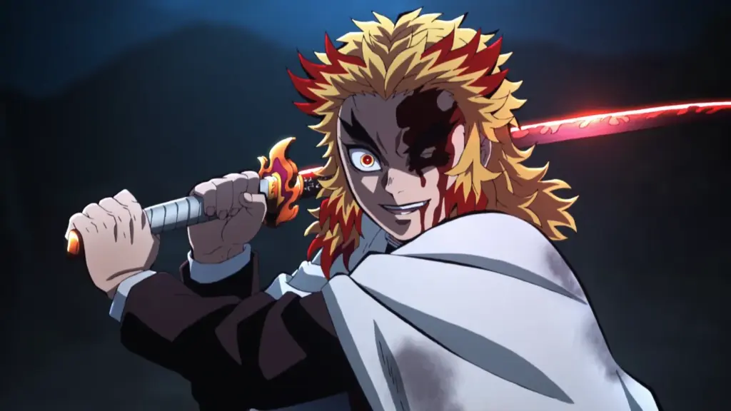 Demon Slayer: Every Hashira Power Explained and Ranked 14 Rengoku fighting against Akaza
