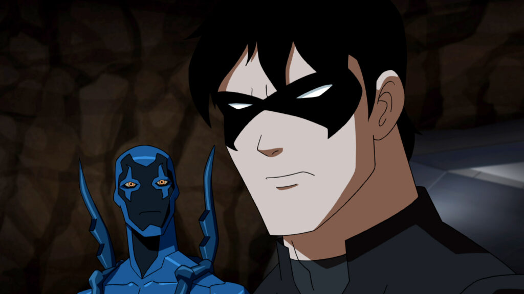 Nightwing with Blue Beetle
