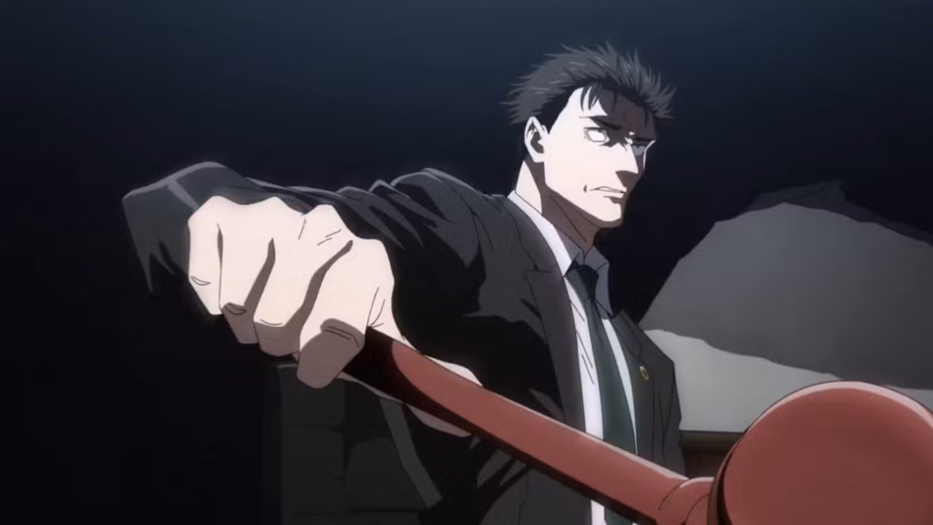 higuruma uses his gavel