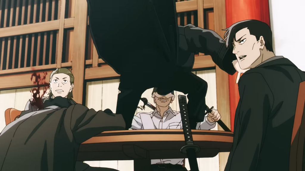 a still from the kagurabachi anime