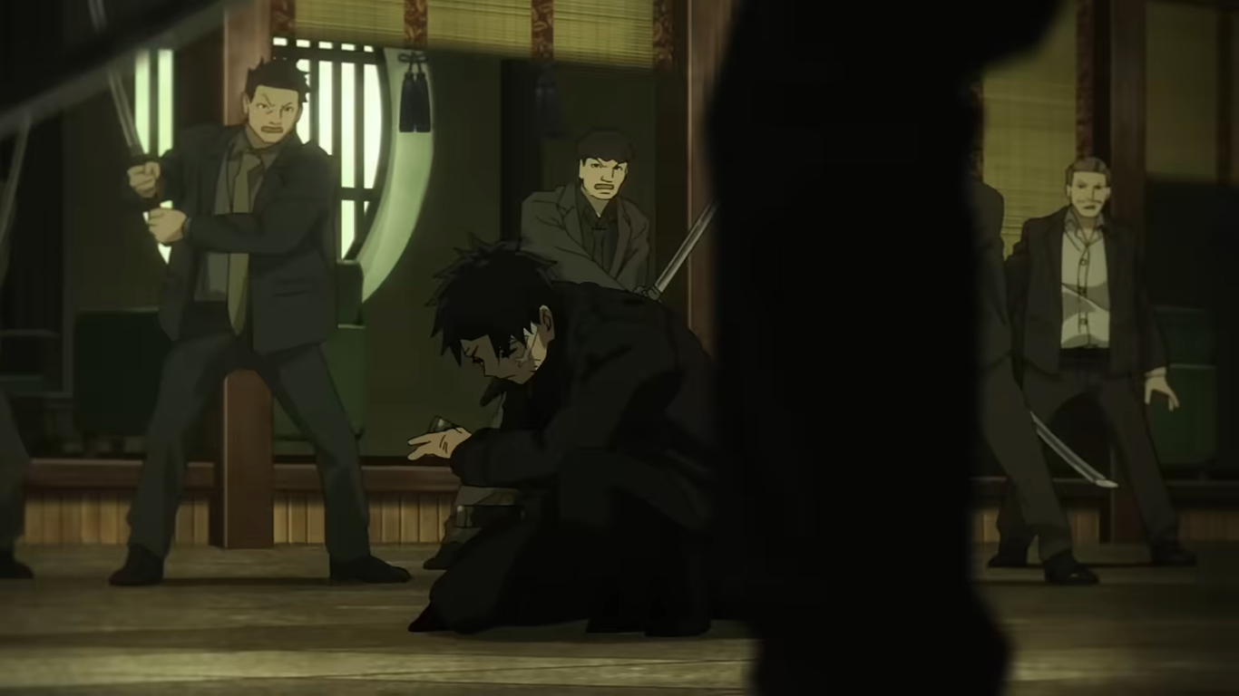 chihiro lands swiftly on the ground