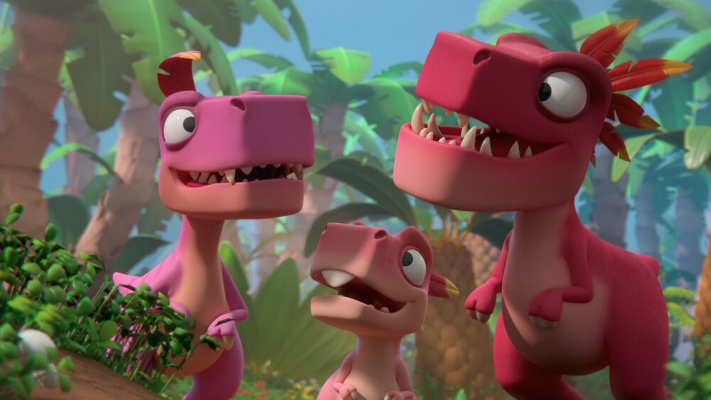 Top 10 Most Unfair Netflix Animated Show Cancellations 11 The dinosaur family