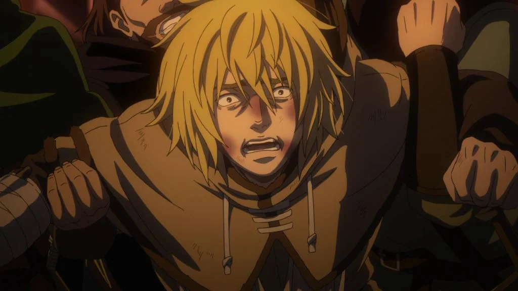 thorfinn was dragged out of the room