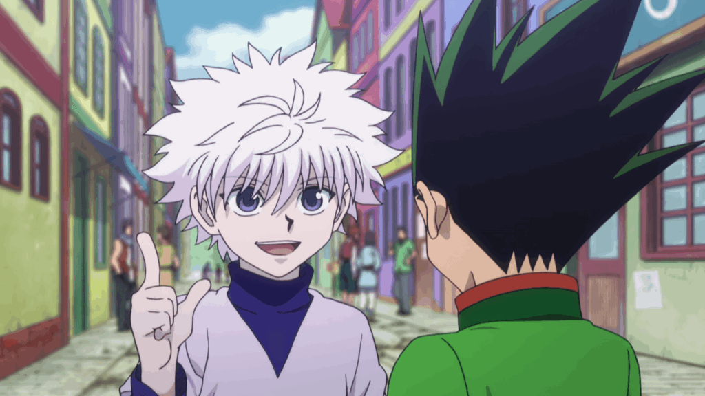 Hunter x Hunter Watch Order: Which Anime Should You Actually Watch? 14 Killua explaining something to Gon