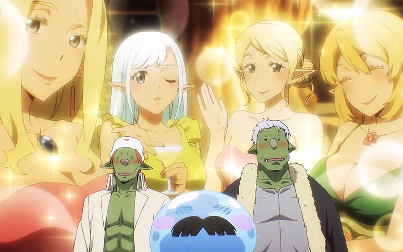 That Time I Got Reincarnated as a Slime: 2026 Watch Order Guide 30 rimuru and others in a sauna