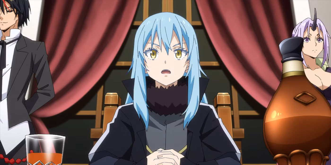 That Time I Got Reincarnated as a Slime: 2026 Watch Order Guide 28 rimuru attending a meeting in his meeting room