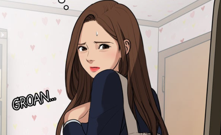 A panel from True Beauty Manhwa