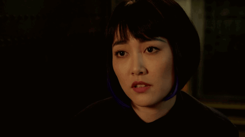Mako looking worried when talking to Raleigh 