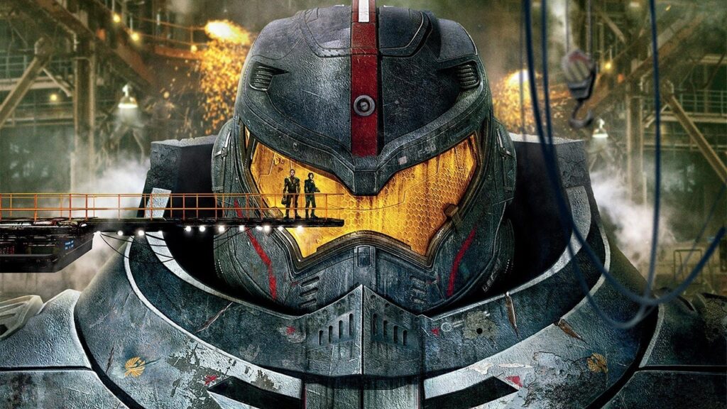 Gypsy Danger from the poster of Pacific Rim