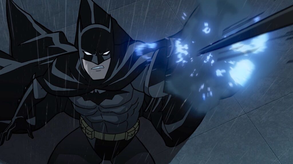 Batman fights