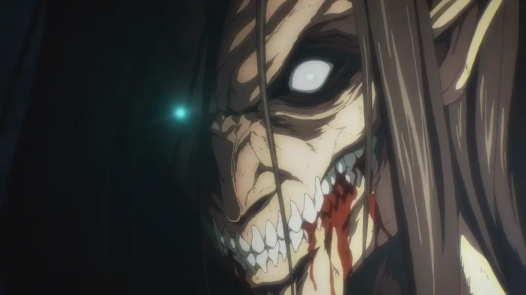 attack titan staring at the crowd