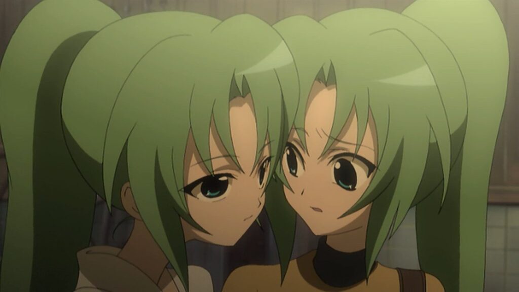 5 Cult-Hit Anime Horror Series You Can Binge This Week 5 Mion and Shion together in Higurashi