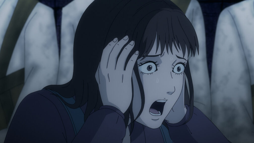 A still from Junji Ito Maniac