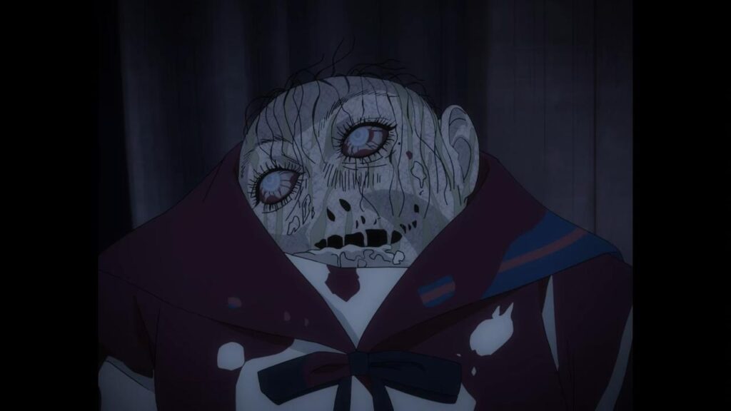 A still from Junji Ito Maniac