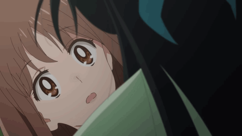 Noriko being saved by Izark