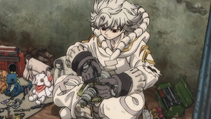 rudo trying to repair the trash