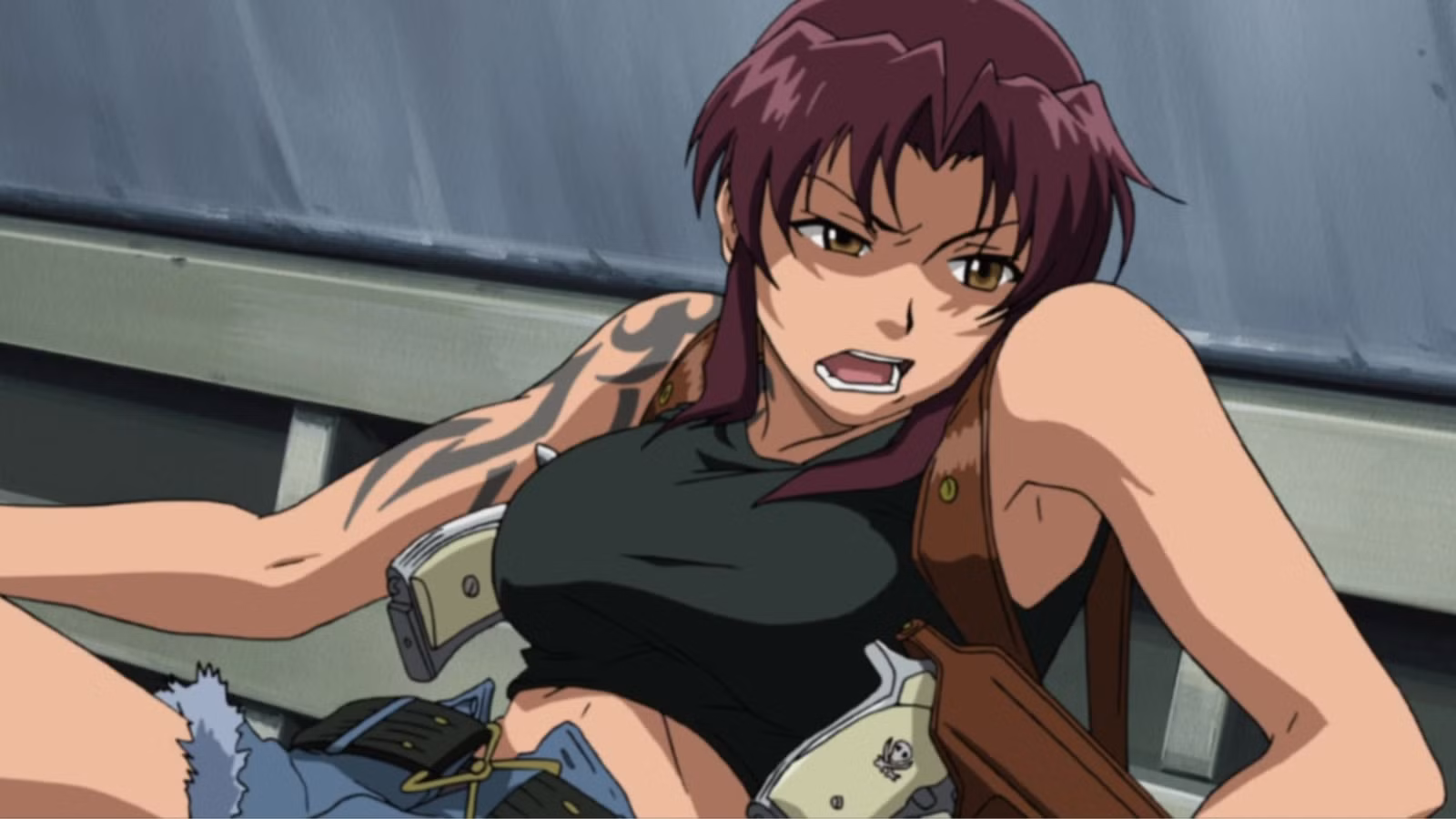 revy's laid back vibe in the anime