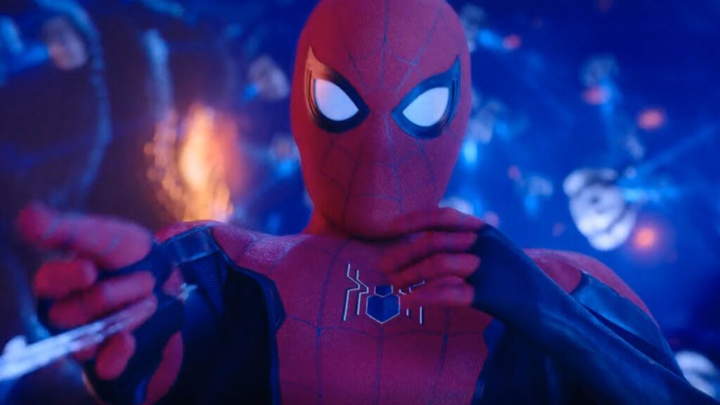 Peter in Mysterio's illusions