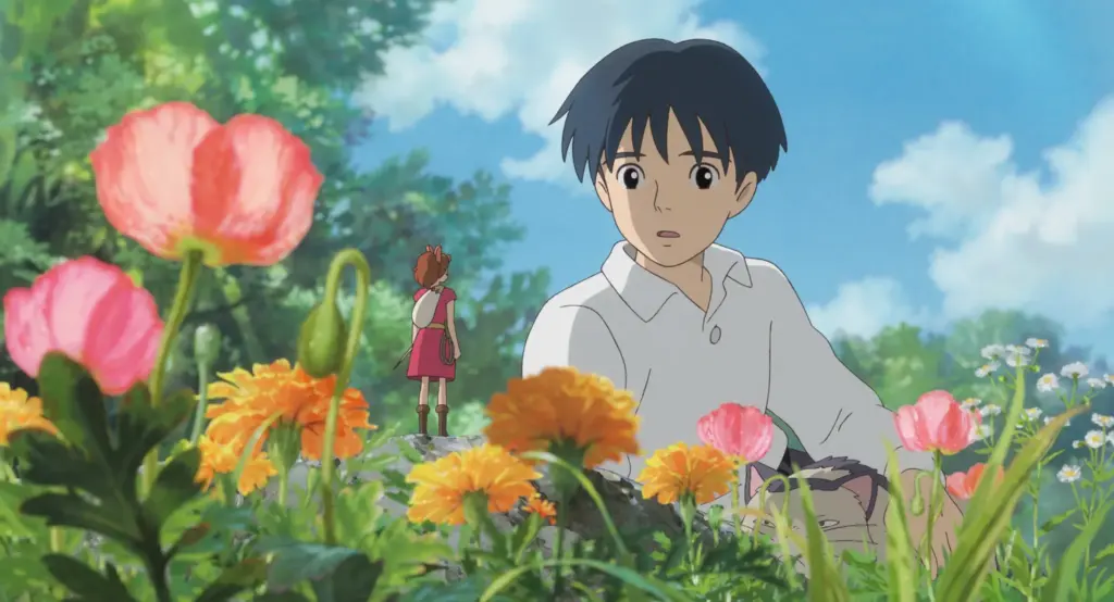 sho meets arrietty in The Secret World of Arrietty
