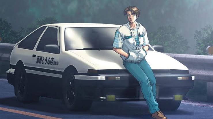 takumi fujiwara from initial d