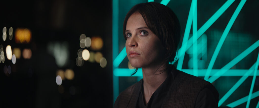 8 Hollywood Movies That Secretly Borrowed Ideas From Gundam 9 Felicity Jones as Jyn Erso