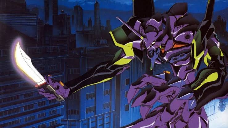 the mecha suit from evangelion