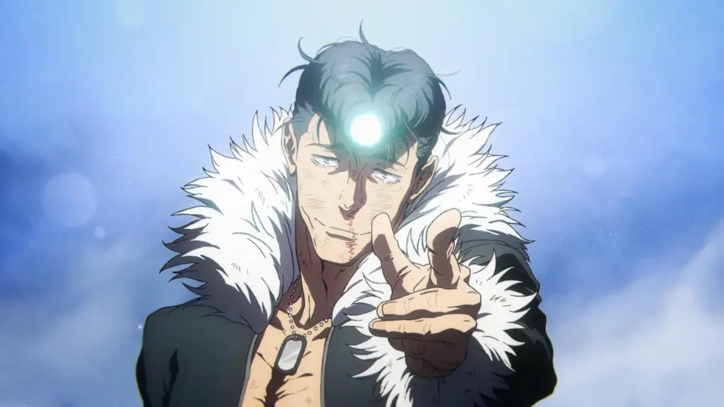 Strongest Jujutsu Kaisen Characters in The Culling Game, Ranked 4 Ryu pointing at Yuta