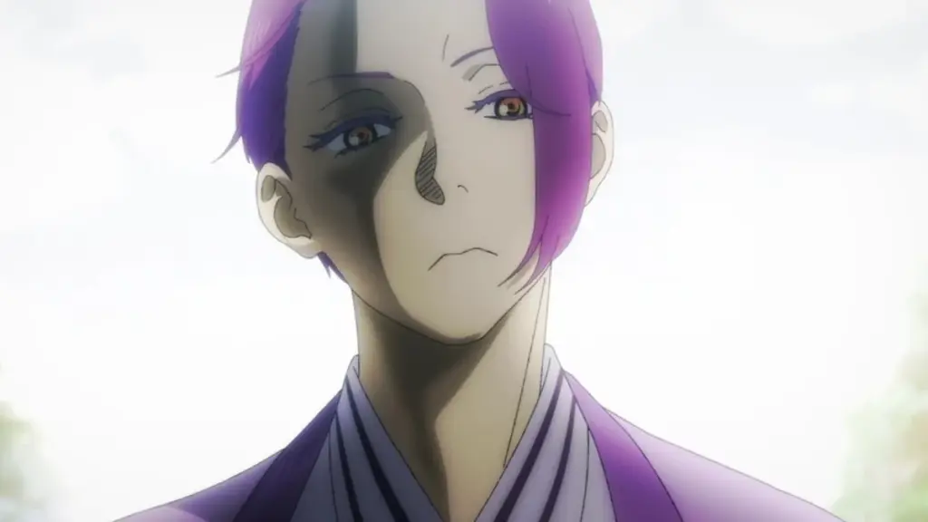 rien looks arrogant in hells paradise