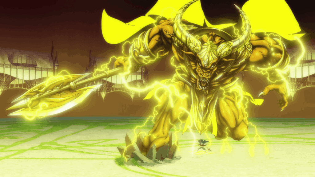 Zero using his magic