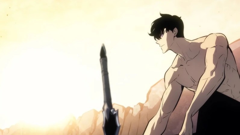 Jinwoo after a battle