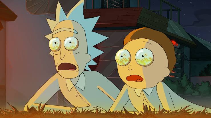 Every Rick and Morty Season, Ranked 3 Rick and Morty look at an explosion