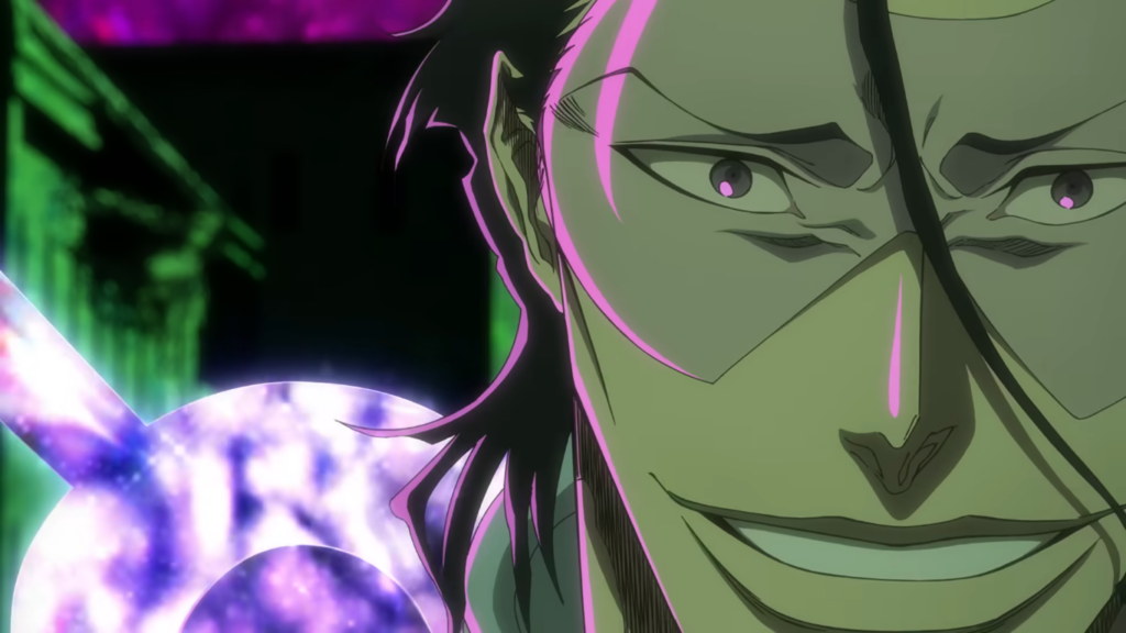 a still from Bleach: Thousand-Year Blood War – The Calamity featuring askin