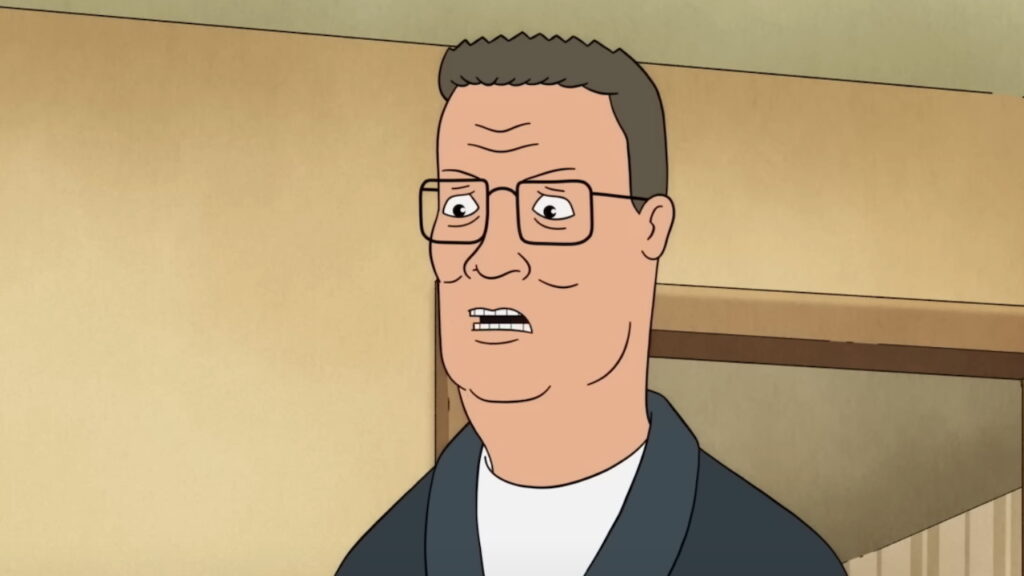 Hank Hill in King of the Hill
