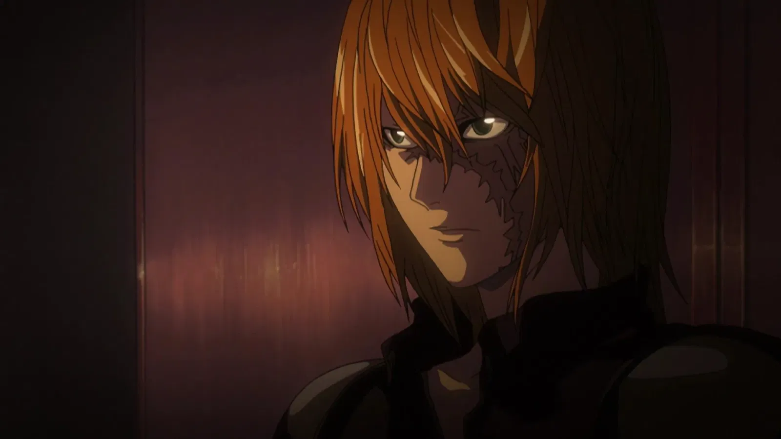 mello's burnt face