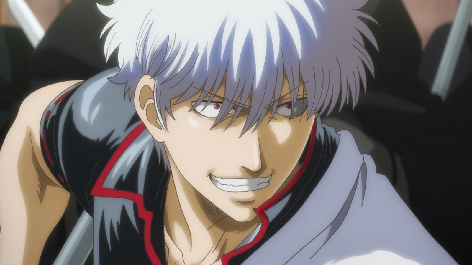 Gintoki fighting