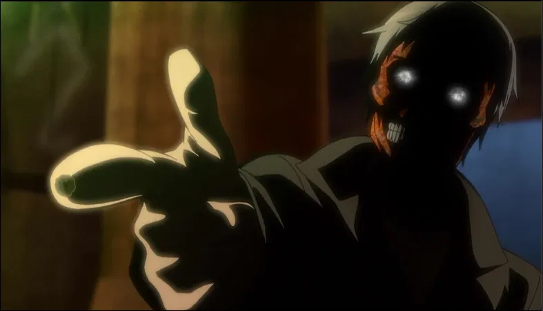 reaper wearing his mask