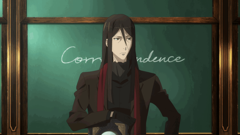 Waver teaching his class
