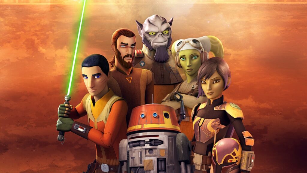 The cast of Rebels