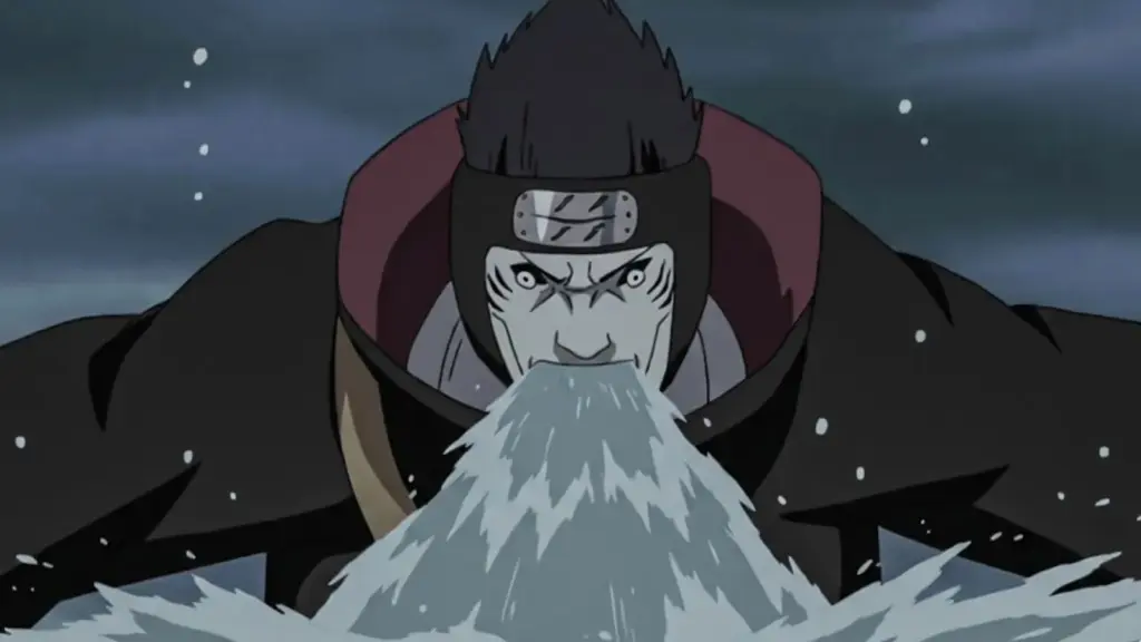 kisame using water release