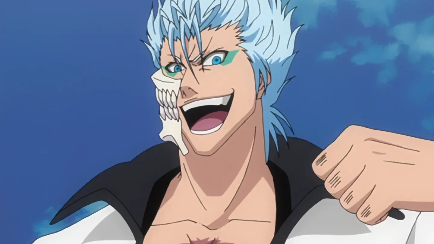 Grimmjow laughing
