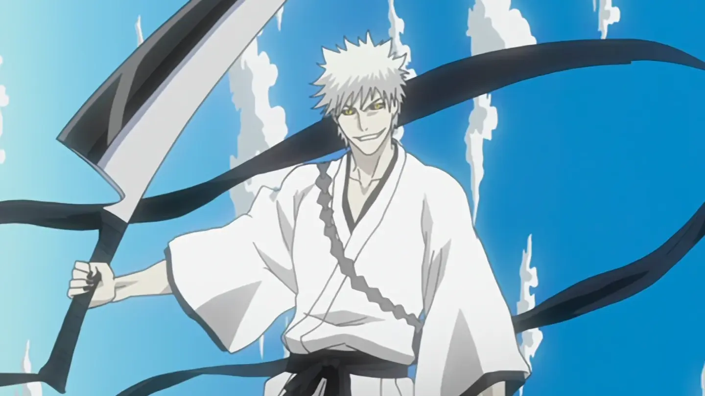 Ichigo's Zanpakuto Spirit materialized