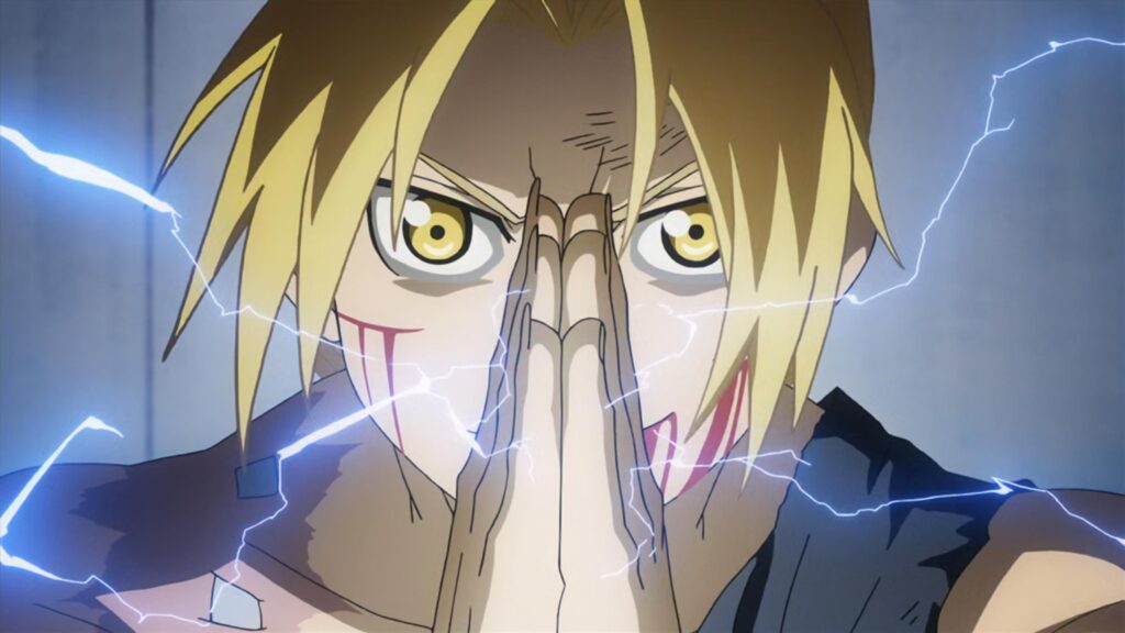 Edward clapping to use alchemy