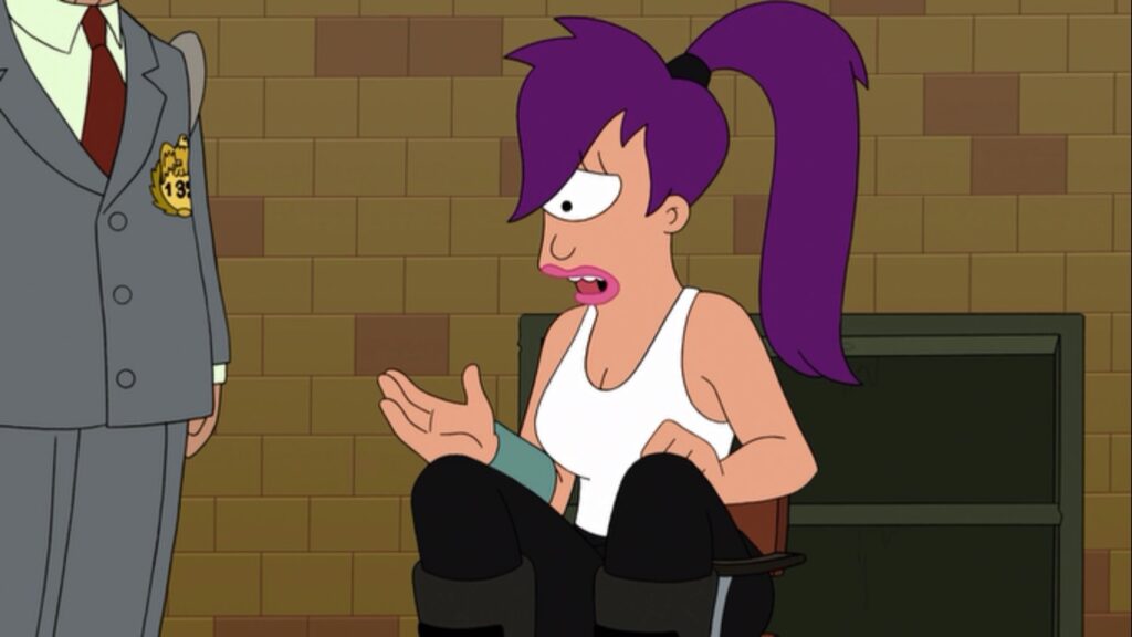 Leela expresses her sadness