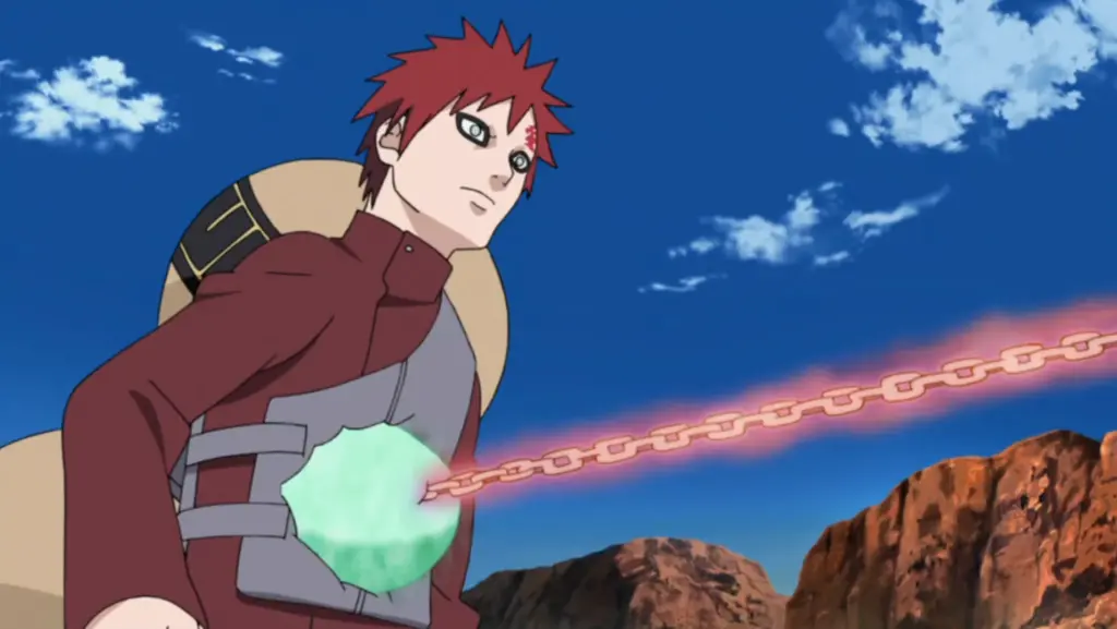 Garas tailed beast chakra being extracted