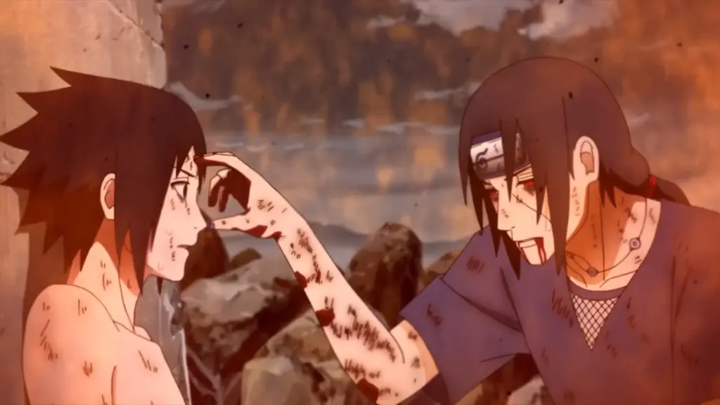 Dying itachi