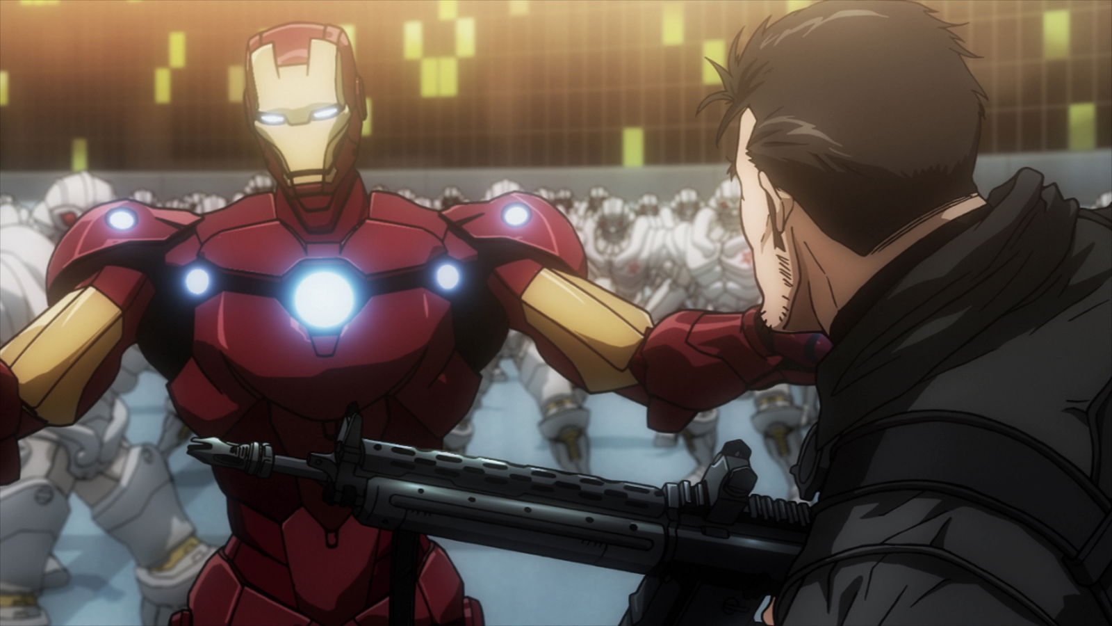 iron man from Avengers Confidential: Black Widow & Punisher