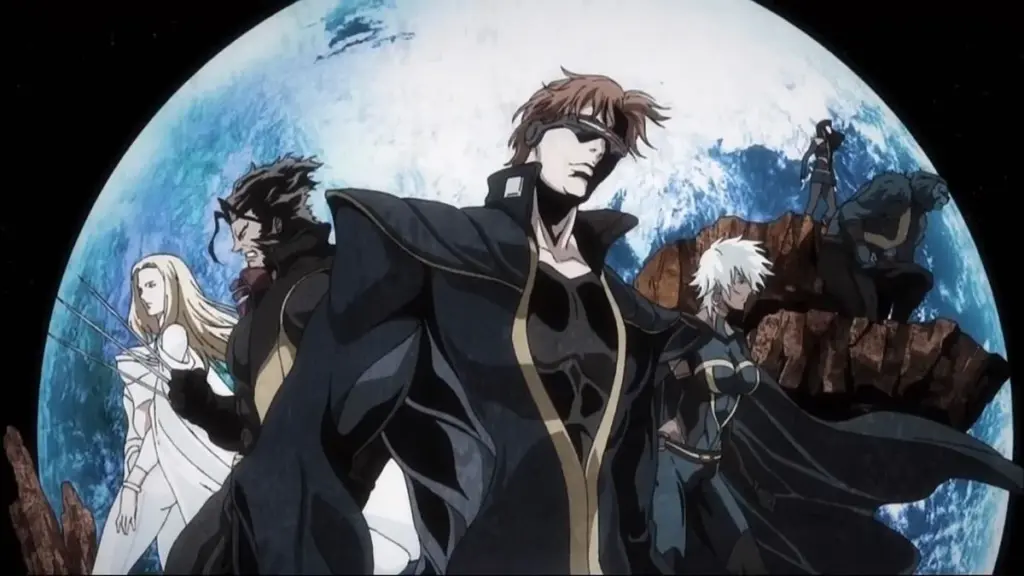 X-Men anime featuring wolverine cyclops and others