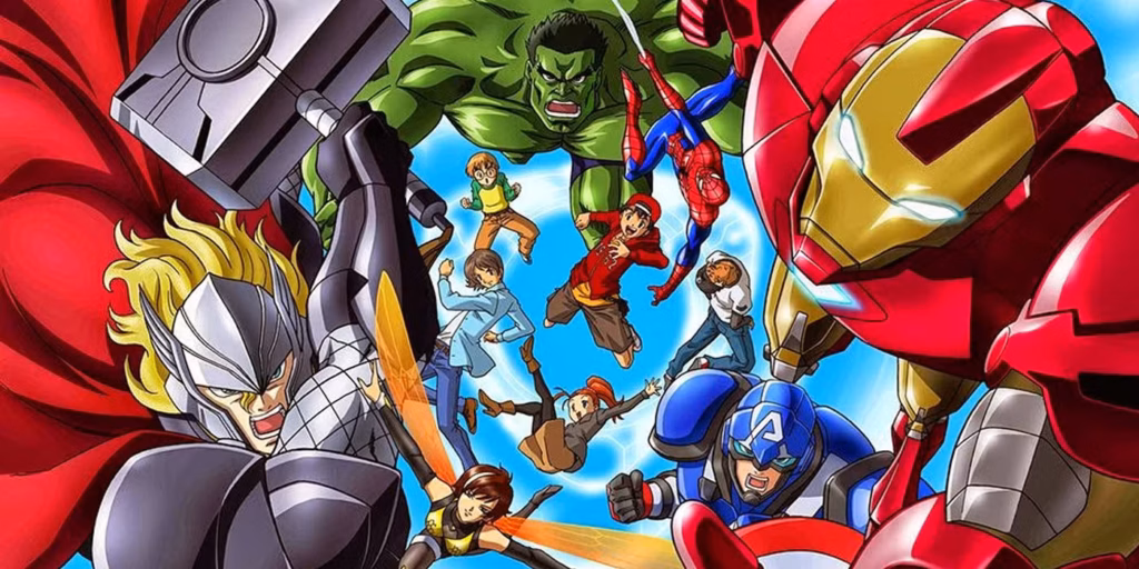 a still from Marvel Disk Wars The Avengers