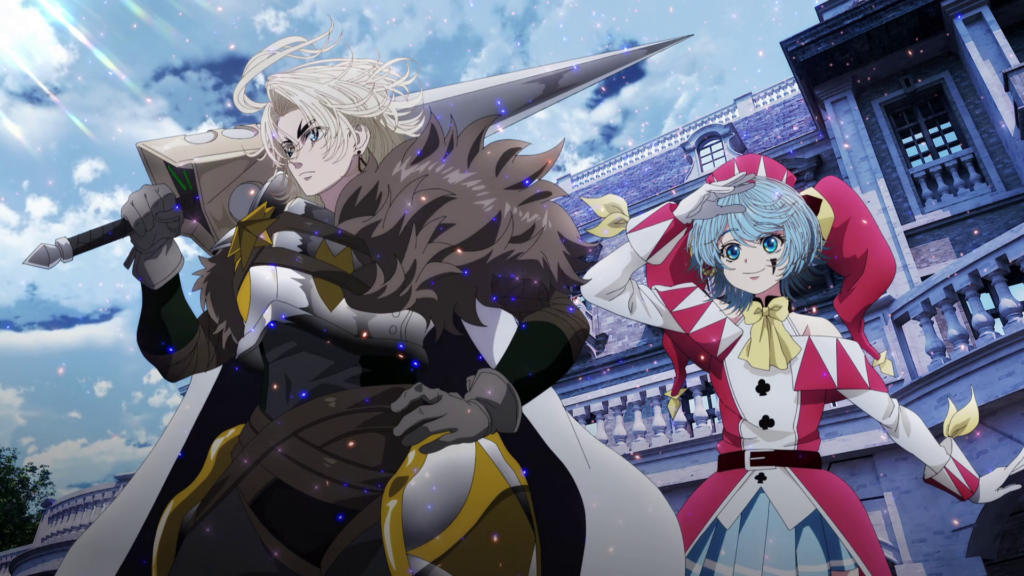 Elymas and Ruche in the opening of the anime